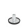GN 40 Steel Leveling Feet, Tapped Socket or Threaded Stud Type Type (Base): A1 - With rubber cap, clipped on, black
Version (Stud / Socket): X - External hex, tapped socket type