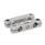 GN 474.3 Aluminum Parallel Mounting Clamps with Adjustable Spindle Type: 
Finish: MT - Matte, tumbled finish