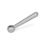 Stainless Steel Clamping Levers, Tapped or Plain BoreType