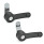 EN 623.1 Steel Cam Latches / Cam Locks, Operation with Plastic Lever, Ergostyle® Type: OS - Without lock, moveable by 90 degrees