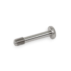 GN 7045.2 Stainless Steel Pan Head Screws, with Phillips Drive, with Recessed Stud for Loss Protection 