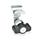 GN 115.8 Zinc Die-Cast Cam Latches with Hook, with Plastic Operating Elements Type: KG - With wing knob
Identification no.: 2 - With latch bracket
Finish (Housing collar): CR - Chrome plated finish