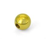 Steel or Brass Ball Knobs, Tapped Type