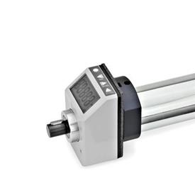 GN 295 Kits d'installation pour indicateurs de position utilisés sur des actionneurs linéaires N° d'identification: 2 - Pour indicateurs de position électroniques EN 9053/EN 9054