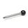 GN 310 Inch Size, Stainless Steel Gear Lever Handles Type: A - Ball knob DIN 319
Material: NI - Stainless steel