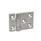 GN 237.3 Stainless Steel Heavy Duty Hinges, with Extended Hinge Wing Type: A - With bores for countersunk screws
Finish: GS - Matte shot-blasted finish
Scharnierflügel: l3 ≠ l4