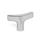 GN 5063 Stainless Steel T-Handles, Tapped or Blind Bore Type Finish: PL - Polished finish