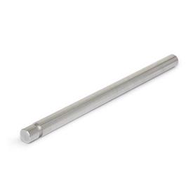 WN 761 Stainless Steel, Adjusting Rods, With Groove 