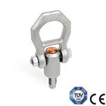 Broches de levage filetées en inox, autobloquantes