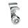GN 115.8 Zinc Die-Cast Cam Latches with Hook, Operation with Socket Key Finish (Housing collar): CR - Chrome plated finish
Type: VK7 - With square spindle
Identification no.: 2 - With latch bracket