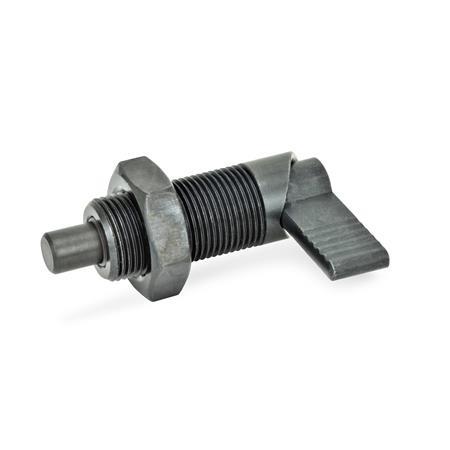 GN 612 Steel Cam Action Indexing Plungers, Lock-Out | JW Winco 
