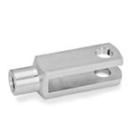Inch Size, Stainless Steel Clevis Fork Heads