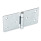 GN 136 Steel Sheet Metal Hinges, Horizontally Extended Material: ST - Steel
Type: C - With countersunk holes
Bildvarianten: l1 (b) - on both sides elongated