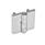 GN 237 Stainless Steel Hinges, with Countersunk Bores or Threaded Studs Material: NI - Stainless steel
Type: C - 2x2 threaded studs