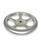 GN 228 Stainless Steel AISI 316L Sheet Metal Spoked Handwheels, with or without Revolving Handle Material: A4 - Stainless steel
Bore code: B - Without keyway
Type: A - Without handle