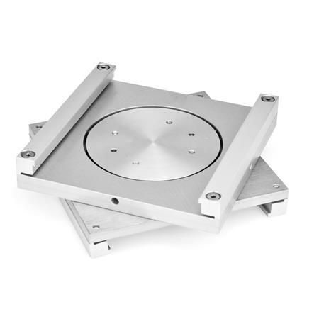 GN 900.5 Aluminum Rotary Plates, for Adjustable Slide Units GN 900 