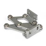 Stainless Steel Multiple-Joint Hinges, Concealed, with Opening Angle of 90°