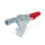GN 820.5 Sauterelles, en acier/inox, levier d’actionnement horizontal, avec mécanisme de verrouillage, support latéral Type: MFL - U-bar version with two flanged washers
Matériau: ST - Acier
