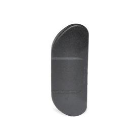 GN 120.2 Placas guía protectoras de plastico, para los cerrojos de leva / cierres de leva Tipo: B - Montaje con almohadilla adhesiva