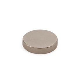 GN 55.2 Unshielded Raw Magnets, Samarium-Cobalt, Disk-Shaped, without Hole 