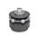 GN 411.2 Steel Centering Bore Clamps Type: K - With clamping balls
