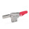 GN 820.4 Stainless Steel Horizontal Acting Toggle Clamps, with Safety Hook, with Vertical Mounting Base Material: NI - Stainless steel
Type: NL - U-bar version, with two flanged washers
