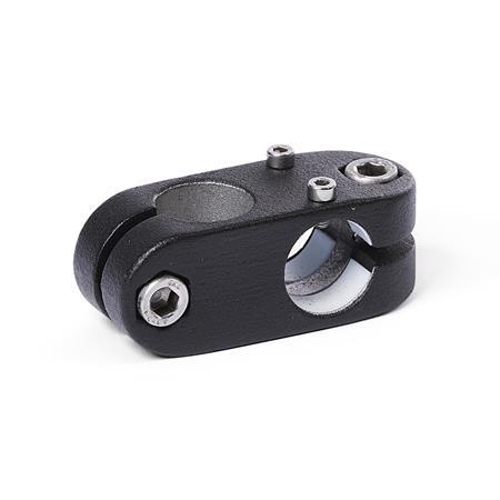 GN 131.1 Aluminum Two-Way Linear Actuator Connectors, for One-Axis System d1: G - With sleeve bearing
Finish: SW - Black, RAL 9005, textured finish