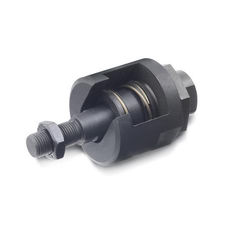 GN 240.2 Steel Quick-Fit Couplings, with Angle and Radial Off-Set Compensation 