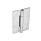 GN 136 Stainless Steel Sheet Metal Hinges, Square or Vertically Extended Material: A4 - Stainless steel
Type: B - With through holes
Bildvarianten: l2 (1,5) - 1.5 times extended