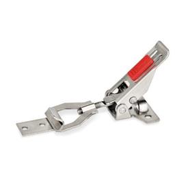 GN 831.2 Steel / Stainless Steel Toggle Latches, with Safety Catch Material: NI - Stainless steel