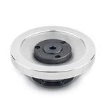 Aluminum Solid Disk Safety Clutch Handwheels, with Fixed Bearing Flange