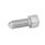 GN 606 Stainless Steel Socket Head Cap Screws, with Full / Flat / Serrated Ball Point End Type: AN - Full ball
