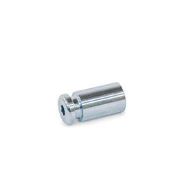 GN 1050.1 Steel Inserts, for Quick Release Couplings GN 1050 and Flanges GN 1050.2 Type: I - With tapped insert