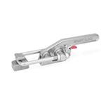 Stainless Steel Heavy Duty Latch Type Toggle Clamps, with Safety Hook