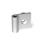 GN 2291 Aluminum Hinge Leafs, for Use with Aluminum Profiles / Panel Elements Type: AN - Exterior hinge leaf, with positioning guide
Identification: C - With countersunk holes
Bildzuordnung: 40