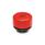 EN 774.1 Plastic Breather Check Valve Caps, with Membrane Color: RT - Red, RAL 3000