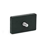 Neodymium-Iron-Boron Retaining Magnets, with Threaded Stud, with Rubber Jacket