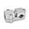 GN 194 Aluminum T-Angle Connector Clamps, Multi-Part Assembly Bildzuordnung<sub>1</sub>: V - Square
Bildzuordnung<sub>2</sub>: B - Bore
Finish: BL - Plain finish, Matte shot-blasted finish