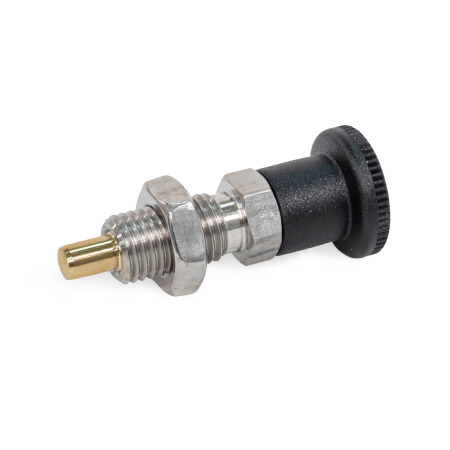Posicionadores GN 81700: Acero / Acero inoxidable, con punta especial