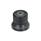 GN 700 Boutons d'indexage en aluminium, mécanisme acier, avec positionnement continu Type: S - Avec graduation standard 0...9, 100 graduations
