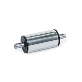 GN 391 Steel / Stainless Steel Drive / Transfer Units, for Connecting Linear Actuators Material: SCR - Steel, chrome plated finish