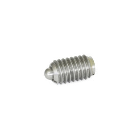  SPSNL Stainless Steel Spring Plungers, with Stainless Steel Nose Pin, with Slot Identification: A - Without locking element