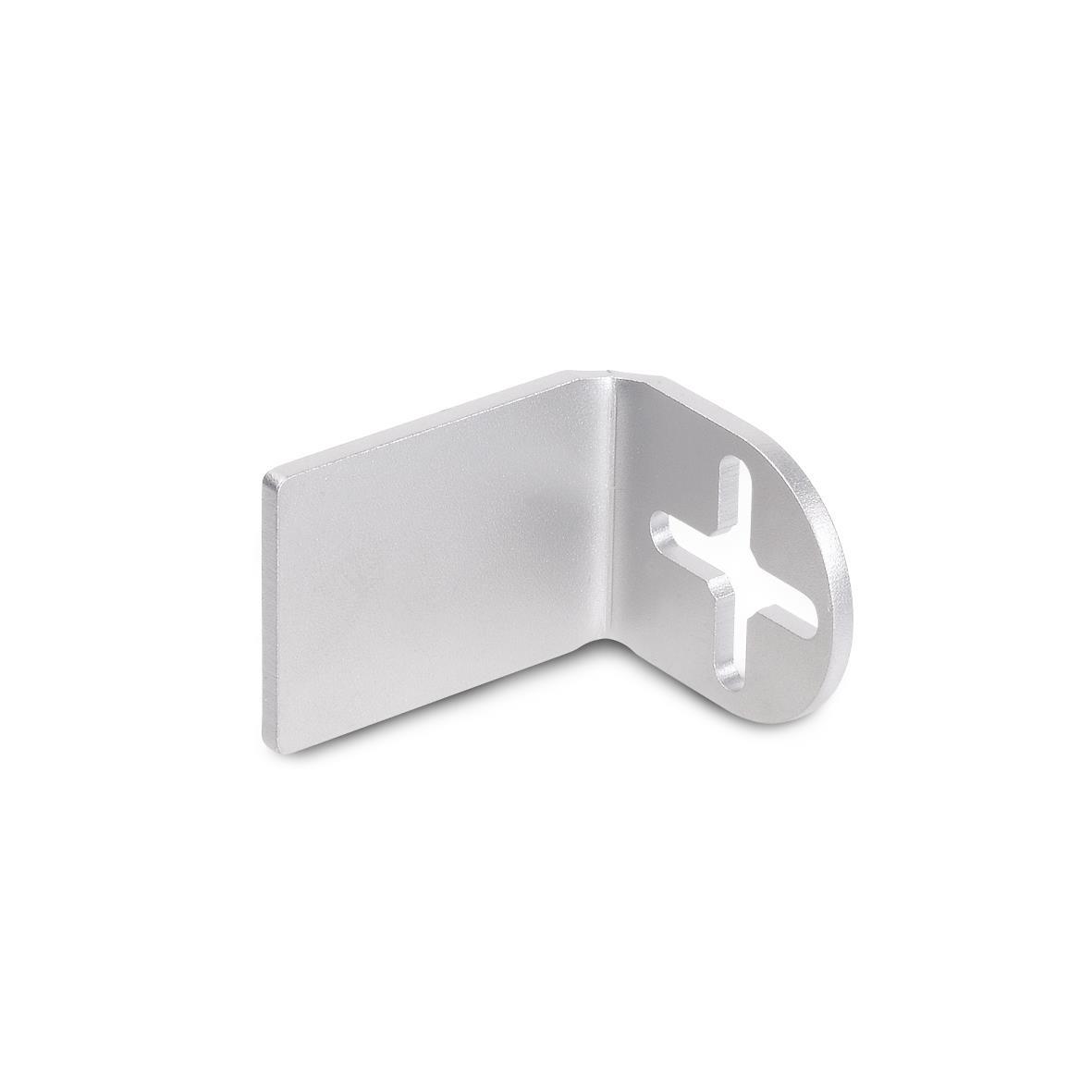 GN 479.1 Stainless Steel Mounting Brackets, L-Shaped, for Attachment Mounting Clamps GN 478 / GN 484 