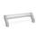 GN 333 Aluminum Tubular Handles, with Angled Legs Type: B - Mounting from the operators side (only for d°1°° = 28 mm)
Finish: ES - Anodized finish, natural color