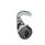 GN 115.8 Zinc Die-Cast Cam Latches with Hook, Operation with Socket Key Finish (Housing collar): SW - Black, RAL 9005, textured finish
Type: VDE - With double bit
Identification no.: 1 - Without latch bracket