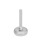 GN 31 Metric Thread, Stainless Steel Leveling Feet, Tapped Socket or Threaded Stud Type, with Rubber Pad Type (Base): B2 - Matte shot-blasted finish, rubber pad inlay, white
Version (Stud / Socket): S - Without nut, external hex at the bottom