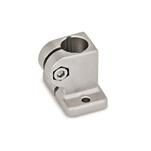 Pieds pour tube en inox
