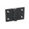 EN 237.1 Technopolymer Plastic Hinges, Extended Hinge Leaf Hinge wings: l3 = l4