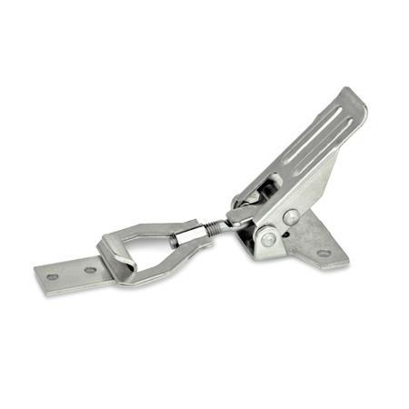 GN 831.1 Steel / Stainless Steel Toggle Latches, without Safety Catch Material: NI - Stainless steel