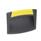 EN 733 Technopolymer Plastic Gripping Trays, Ergostyle®, Screw-In Type Type: O - Without closing flap
Color of the cover: DGB - Yellow, RAL 1021, matte finish